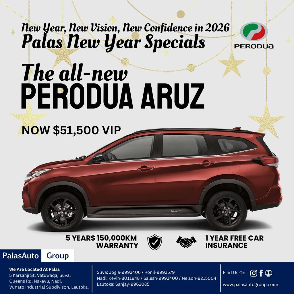 Kick off 2026 with the Palas Auto Group New Year Special, Fiji’s premier event for car buyers and those ready for a major upgrade. Whether you're looking to trade in your current ride or secure your first vehicle, now is the time to unlock incredible savings on our most popular models, including the versatile Volkswagen T-Cross, the sophisticated Volkswagen Virtus sedan, the trend-setting MG ZS, and the family-favorite Perodua Aruz SUV. As the top choice for car dealers in Fiji, we are offering limited-time discounts and affordable financing options to ensure you start the year with a high-quality, reliable vehicle. Don't miss out on these exclusive New Year car deals—visit us today to claim your discount and drive into the New Year with the style and performance you deserve!